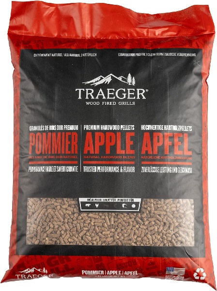 NEW Traeger Grills Apple 100 All Natural Wood Pellets For Smokers And