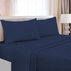 NEW Bedding 4 Homes TWIN Size Sheets Set 3 Piece Includes 1Pillowcases, 1 Flat Sheet & 1 Fitted Sheet Fits Up to 14 Deep Pocket - Soft Microfiber King Bed Sheets - Shrinkage & Fade Resistant