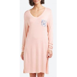 NEW XL La Vie En Rose Long Sleeve Belle De Nuit Sleepshir