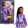 NEW Mattel Disney Wish Asha of Rosas Adventure Pack Doll, Posable Fashion Doll with Removable Fashion, Animal Friends and Accessories