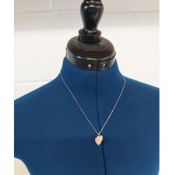 NEW Women's Silver 925 Sea Shell/Heart Necklace