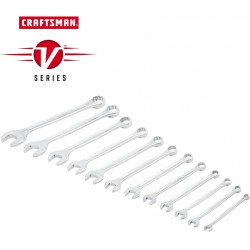 NEW CRAFTSMAN 12 PC V-Series Combination Wrench SAE (CMMT87300V)