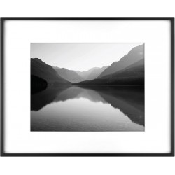 NEW MCS Black 16x20 Inch Matted to 11x14 Inch Foundry Gallery Wall Frame, 16 x 20