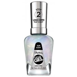 NEW ally Hansen Miracle Gel Nail Polish - Special Effects Top Coat - 106 Unicorn Top Coat - 0.5 Fl Oz