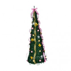 NEW (READ NOTES) GUOOL Christmas Pull up Trees Collapsible Xmas Tree for Decorating Outdoor Office 3.9 ft