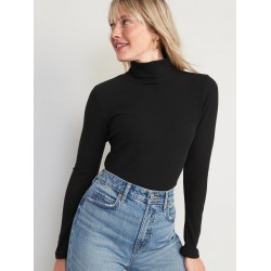 NEW SIZE 4X OLD NAVY WOMEN'S Long-Sleeve Rib-Knit Turtleneck