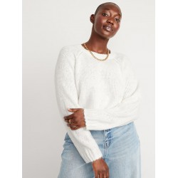 NEW 3X WOMEN'S Cozy Shaker-Stitch Pullover Sweater | Old Navy