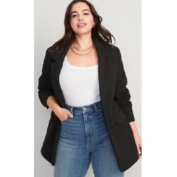 NEW SIZE 4X WOMEN'S Soft-Brushed Oversized Blazer for Women | Old Navy