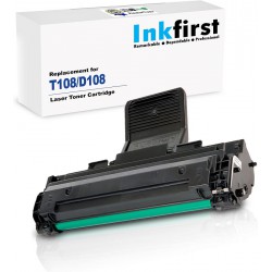 NEW Inkfirst Compatible Toner Cartridge Compatible with Samsung MLT-D108S (MLTD108S) ML-1640 ML1640 Black ML-2240