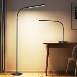 NEW cozywarm Floor Lamp and Desk Lamps,Modern LED Dimmable Table Lamp Reading Floor Lamps for Living Room Bedroom with Color Temperature and Timer,Adjustable Gooseneck Standing Floor Lamp for Home Office