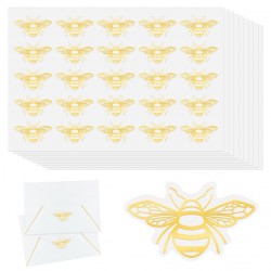 NEW 750pcs Honey Bee Stickers, Gold Foil Bee Stickers Bee Envelope Seal Stickers Bee Envelope Stickers Wrapping Supplies for Birthday Greeting Cards Invitations