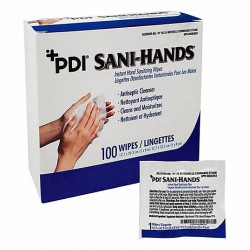 NEW EXP: 11/2025 - 100 WIPES/PACK Sani-Hands Instant Hand Sanitizing Wipes