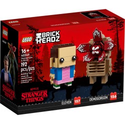 NEW LEGO 40549 Brickheadz Stranger Things Demogorgon & Eleven (192pcs)