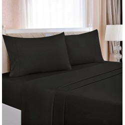 NEW Bedding 4 Homes TWIN Size Sheets Set 3 Piece Includes 1 Pillowcase, 1 Flat Sheet & 1 Fitted Sheet Fits Up to 14 Deep Pocket - Soft Microfiber King Bed Sheets - Shrinkage & Fade Resistant