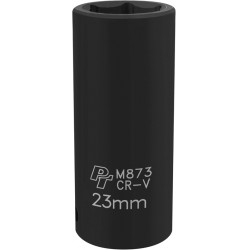 NEW Performance Tool M873 1/2 Drive 6pt Impact Socket, 23mm