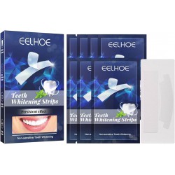 NEW Teeth Whitening Strips Nonsensitive White Strips Teeth Whitening Kit Fast Result Teeth Whitener for Tooth Whitening Helps to Remove Smoking Coffee Wine Stains Gentle and Safe Natural Ingredients