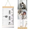 NEW Children'S Height Ruler Oil Canvas, Hangable, Baby Growth Chart, Canvas 20 X 200cm, Delivery Ruler