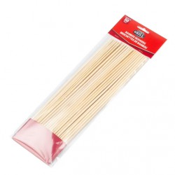 NEW 50/PACK EXPERT GRILL BAMBOO SKEWERS, 11.8 inches for safe use