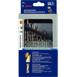 NEW BOSCH GO29 29 Pc. Gold Oxide Drill Bit Set