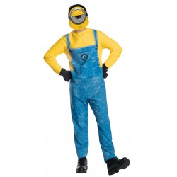 LIGHTLY USED (Standard One Size) Men's Minion Mel Costume