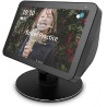 NEW Echo Show 8 Adjustable Aluminum Swivel Stand, Eight Rare-Earth Magnets on The top Stand for Amazon Echo Show 8, Horizontal 360 Rotation Longitudinal Angle Change Base Black ES012-01 CA