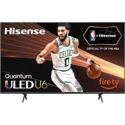 NEW Hisense 50-inch ULED U6 Series Quantum Dot QLED 4K UHD Smart Fire TV (50U68HF, 2022 Model)