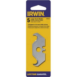 NEW Irwin Industrial Tool 2087100 Carbon Hook Utility Blades 5 Count