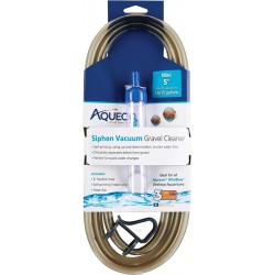 NEW Aqueon Mini Siphon Vacuum Aquarium Gravel Cleaner, 5-Inch (Packaging may vary)