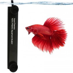 HANDLED SunGrow Betta Heater, 10 Watts, Fully Submersible Aquarium Heater, Automatically Reaches Preset Temperature, Ideal for Small Tanks, Suction Cups Included for Quick Installation