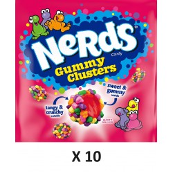 NEW 10 PACKS BBD: APRIL/2025 - Nerds Gummy Clusters - 14G PER PACK (MINI)