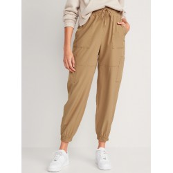 NEW SIZE 3X OLD NAVY WOMEN'S Extra High-Waisted StretchTech Cargo Jogger Pants