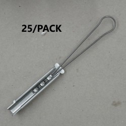 NEW Slacan 22500 13995F Drop Wire Clamp CA-B 25 Pieces Aluminum Stainless Bail