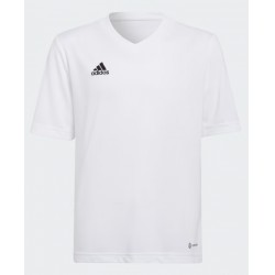 NEW YOUTH SMALL adidas Entrada 22 Jersey White