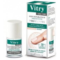 NEW Vitry Nail Care Repair Care Sensitive Pro Expert with Silicon Matte Finish 10ml