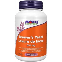 NEW EXP: 1/2026 - Now Brewer's Yeast 650mg 200tab