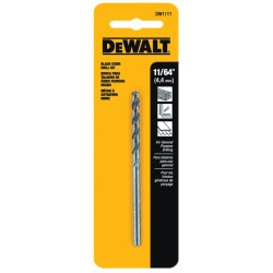 NEW DeWalt DW1111 Split Point Black Oxide Drill Bit 11/64 i