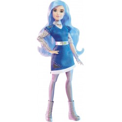 NEW Disney Zombies 3 Addison Fashion Doll - 12-Inch Doll with Long Blue Hair, Alien Dress, Shoes, and Accessories. Toy for Kids Ages 6 Years Old and Up