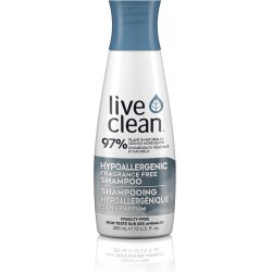 NEW Live Clean Shampoo, Hypoallergenic Sensitive, 350 mL (Packaging May Vary)