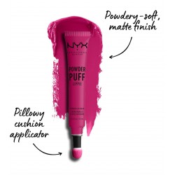 NEW NYX PROFESSIONAL MAKEUP Powder Puff Lippie Lip Cream, Liquid Lipstick - Teenage Dream (Hot Pink)