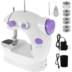 NEW (READ NOTES) - ZJMCAJY Electric Mini Sewing Machine, Starter Sewing Machine for Beginners Portable Sewing Machine