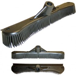 NEW - Premium Heavy Duty Rubber Broom Head- 12.5