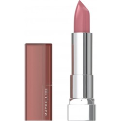 NEW Maybelline New York Color Sensational Lipstick, Lip Makeup, Cream Finish, Hydrating Lipstick, Nude, Pink, Red, Plum Lip Color, Warm Me Up, 0.15 oz; (Packaging May Vary)