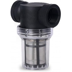 NEW 80 MESH Denpetec 1Pcs Garden Pond 1 inch Inline Mesh Strainer Water Pump Filter Irrigation High Flow Pipeline Filter Garden Interface Strainer