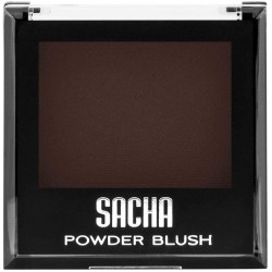 NEW SACHA intense-color blush brightens, sculpt cheeks and creates the illusion of high cheekbones, 0.27 oz., MATTE BROWN