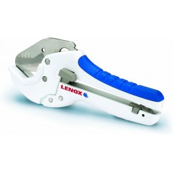 NEW LENOX Tools PVC Cutter, Ratcheting, Up To 1-5/8-Inch Diameter (12123R1) , White