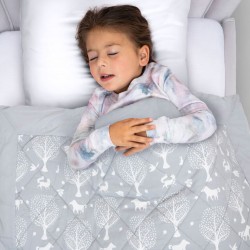 NEW Aden+Anais Weighted Toddler Bed Blanket - Dream Forest