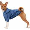 NEW XL ARUNNERS Large Breeds Dog Hoody Clothes Zip Up Hoodies for Dogs Labrador Border Collie Puppy Blue XL