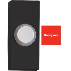 NEW Honeywell Home RPW211A1000/A Wired Illuminated Surface Mount Push Button, Large, Black
