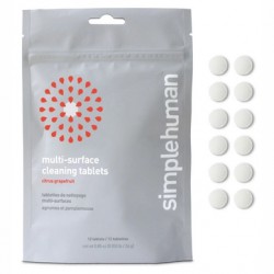 NEW Cleaning Tablets Simplehuman Citrus Grapefruit (12-Piece)