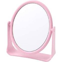 NEW 7 DIA. MARY KAY COSMETICS Compact Vanity Mirror Round Double-sided Rotatable Makeup Mirror Simple Folding Makeup Portable Mirror Desktop High-definition Makeup Mirror Salon Hairdressing Mirror